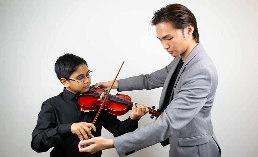 Learn From the Best, Violin Lessons In Singapore